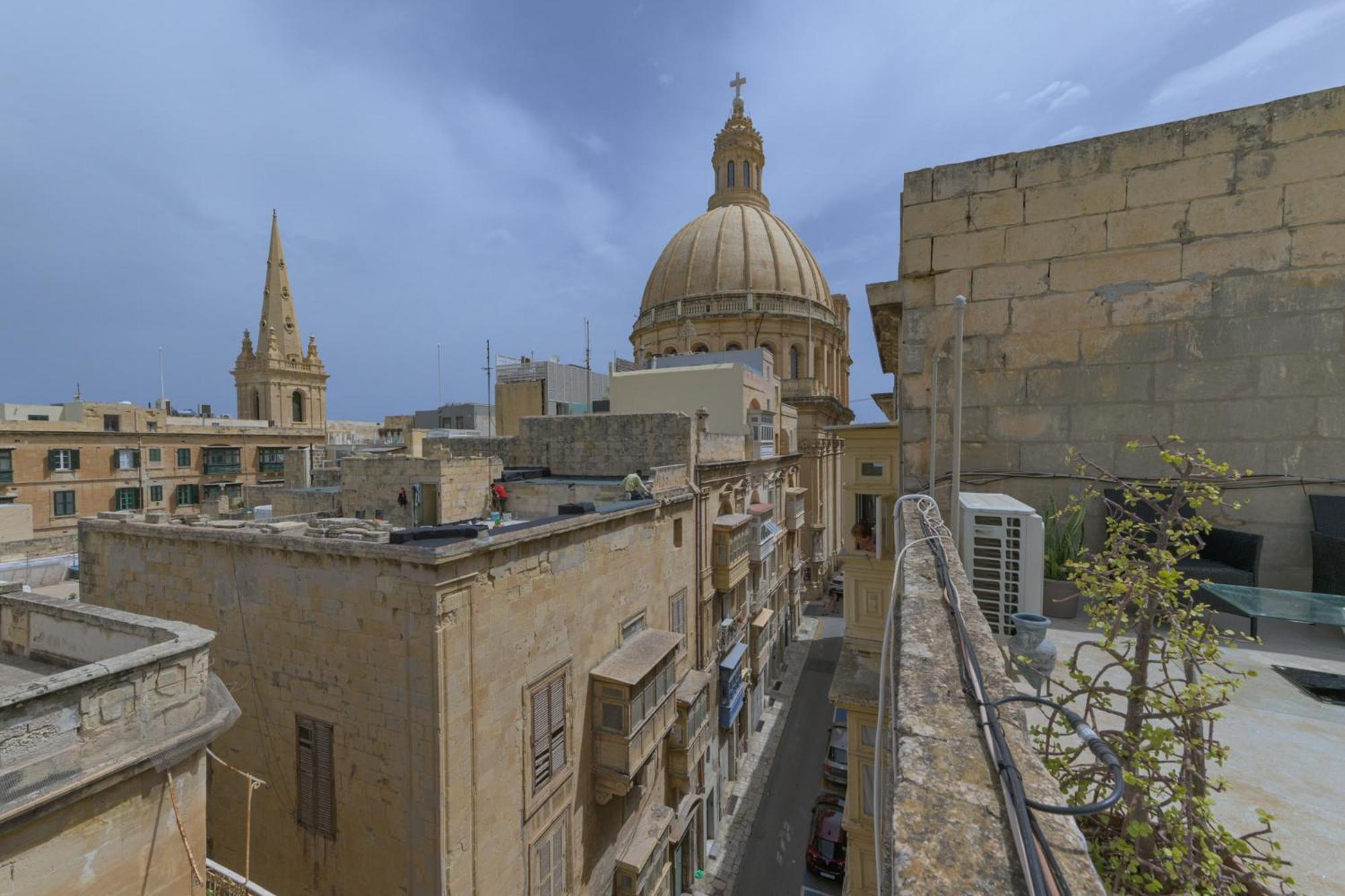 New 1 Bedroom Apartment In Valletta City Centre With Terrace And Views Екстер'єр фото